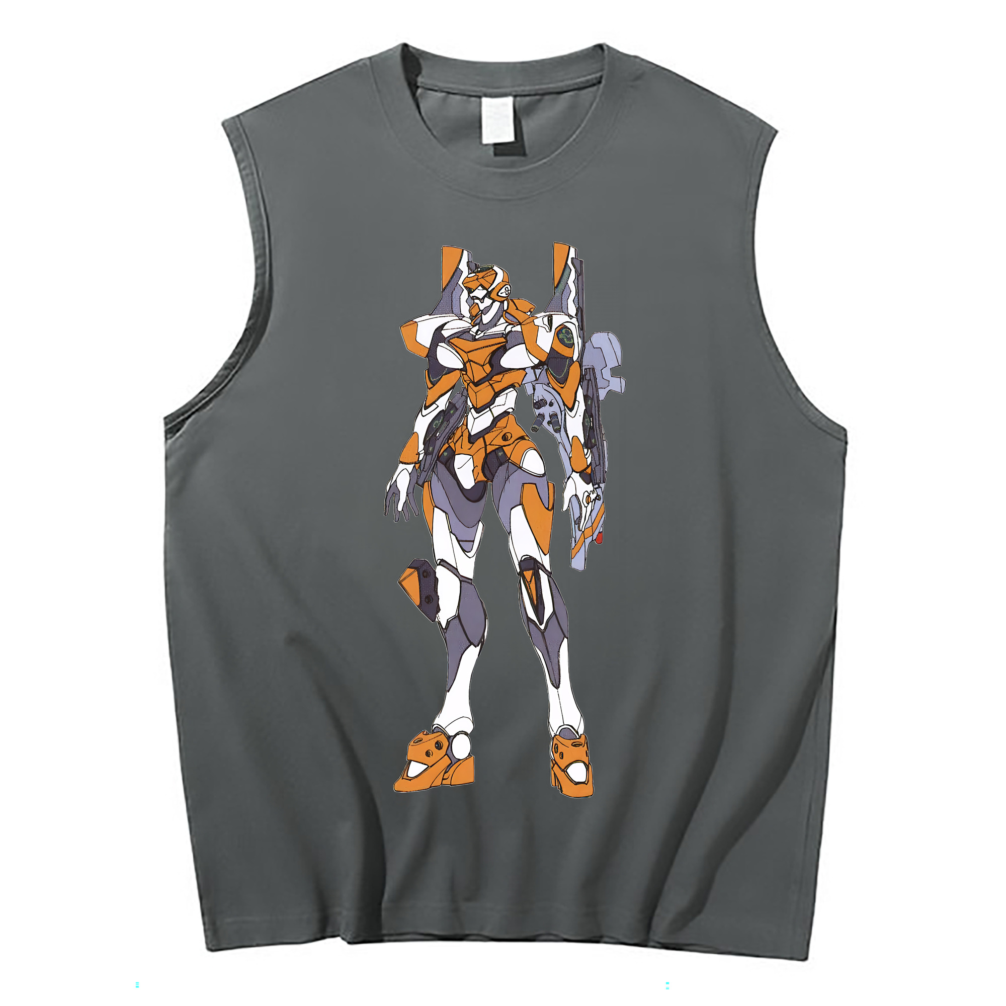 （画像用） EVA 新世紀エヴァンゲリオン コットン100％タンクトップ（フロントプリント）